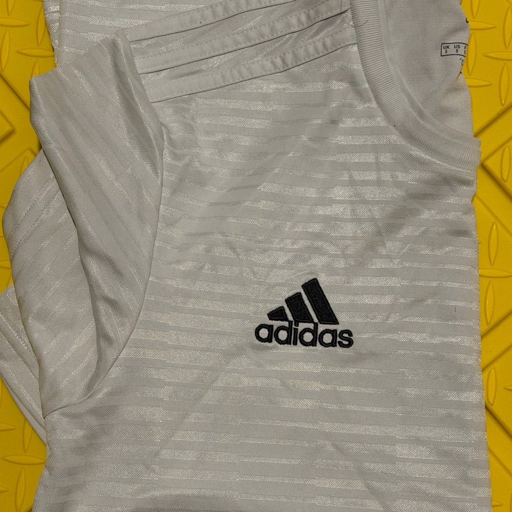Adidas Kids Striped White Bottoms